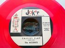 ACCENTS original rare Strong vg++ RED vinyl DOO WOP 45 CASSIUS CLAY 2:58  KZ130