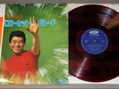 HTF 1960s Japanese pop record KYU SAKAMOTO Toshiba TP 7194 red vinyl lp obi E/NM