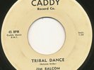 JIM BALCOM on Caddy —TRIBAL DANCE— r&b rockabilly instro rocker 45 | LISTEN
