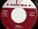 HEAR IT 50's Instrumental 45 rpm record Link Wray & Ray Men 