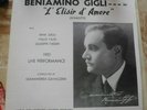 BENIAMINO GIGLI L'ELISIR D'AMORE LIVE 1951 GAVAZZENI MDP006 2LP USA PRIVATE LTD