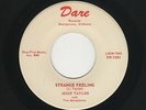 '60 Alabama Rockabilly JESSE TAYLOR Strange Feeling/Forget Me DARE VG++ HEAR