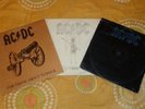 AC/DC Vinyl LP COMBO: For Those About Rock + Flick Of the Switch + Back in Black