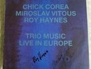 Chick Corea Miroslav Vitous Roy Haynes Trio Music Live in Europe AUTOGRAPHED X2