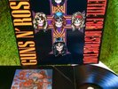 GUNS N' ROSES APPETITE FOR DESTRUCTION 1987 •early press• +inner UNCENSORED DMM