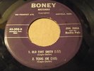 JIM HALL old fort smith BONEY EP 204 rare private ROCKABILLY country 45 HEAR IT