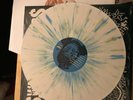 Swingin' Utters Peace and Love blue green splatter on white LP OOP NOFX Lagwagon