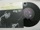 LP, The Red Garland Quintet with John Coltrane, dig it   Prestige PR 7229, VG++