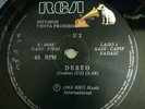 U2 - DESEO (DESIRE)  ARGENTINA 2 SIDED PROMO ONLY 45, RECORD EX