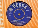 JIMMY WINSTON ITS NOT WHAT YOU DO / SORRY SHE'S MINE OG UK DECCA 7