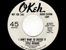 NORTHERN SOUL-LITTLE RICHARD-OKEH 7271-I DON'T WANT TO DISCUSS IT/HURRY SUNDOWN