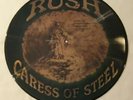 RUSH Picture Disc CARESS OF STEEL  In GREAT Condition