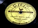 JOHNNY CASH  78 rpm record, 