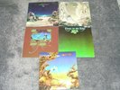 5 x Vinyl LP Yes - yesterdays - close to the edge - yessongs - relayer - topogra