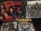 5X THE RAMONES ROAD TO RUIN END OF THE CENTURY HALFWAY TO SANITY EX/VG+ (READ)