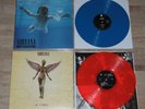 NIRVANA Nevermind + In Utero - 2x Vinyl LP colored vinyl - blau und rot [M] TOP