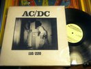AC/DC Very Rare Live LP 110/220 Vinyl is NM 1977 NY Bon Scott