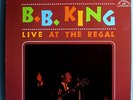 B.B. KING LIVE AT THE REGAL RARE '65 ABC-PARAMOUNT STEREO LP BLUES MILESTONE
