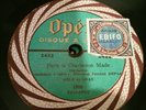 EUROJAZZ - FERNAND DEPAS BAND - Paris is Charleston made - 78 tours / rpm Opéra