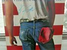 BRUCE SPRINGSTEEN SIGNED LP BORN IN THE USA 1985 PRESSING