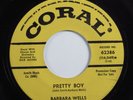 Northern Soul 45 BARBARA WELLS Pretty Boy CORAL VG+ promo HEAR