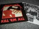 METALLICA -KILL 'EM ALL- AWESOME  LP MUSIC FOR NATIONS MADE IN FRANCE