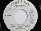 70s Soul Funk 45 LOU EDWARDS Talkin' 'Bout Poor Folks COLUMBIA VG+ promo HEAR