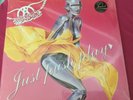 AEROSMITH Just Push Play 2001 US SEALED LP Hype Sticker