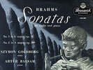 BRUNSWICK AXTL 1082 UK GOLDBERG / BALSAM - BRAHMS - VIOLIN SONATAS 1 & 2 - NM