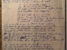 Manuscrit original et unique de paroles - Jean Jacques Goldman, 1978 