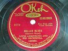 Louis Armstrong & His Orchestra - OKEH 8774 - Dallas Blues