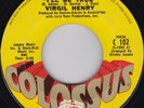 Northern Soul / Crossover--VIRGIL HENRY--I'll Be True / You Fooled Me---