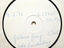 1976 Testpressung - UDO LINDENBERG - Galaxo Gang LP  White Label - Promo RARITÄT