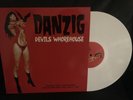 DANZIG DEVILS WHOREHOUSE WHITE COLORED VINYL LP EXCELLENT CONDITION SAMHAIN