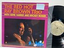 Red Hot Ray Brown Trio- Gene Harris Mickey Roker- Concord Jazz LP- EX/EX+