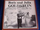 Boris Goldstein Apollon TSW 87131 Brahms Franck Violin Sonatas Julia Piano LP NM