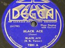 Black Ace B.K. Turner - Black Ace / Trifling Woman Texas slide 78 Decca 7281 E+