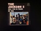 THE JACKSON 5. ALL I DO IS THINK OF YOU 45Rpm ITALY Tamla Motown 1975
