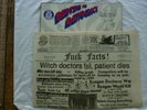 Dead Kennedys-Bedtime For Democracy With Newspaper  RARE AUST Pressing- NM Cond