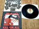 METALLICA Kill 'Em All   ORIG UK 1983 1ST PRESS Vinyl LP + Inner MFN 7 EXCELLENT