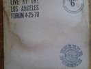 Jimi Hendrix Live At The Los Angeles Forum 4-25-70 Two Record Vinyl LP