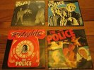 Police 4 x Blue vinyl UK 7