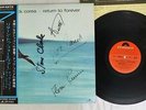CHICK COREA QUINTET RETURN TO FOREVER POLYDOR MP2273 Japan OBI with autograph LP
