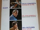 ALP 2106 MONO ELGAR CELLO CONCERTO DU PRE BARBIROLLI 1965 VINYL EX+.