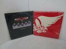 2x Aerosmith Records Rocks JC 34165 Greatest Hits FC 36865 LPs