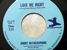 R&B/Soul 45 JIMMY WITHERSPOON - Love Me Right/Make This Heart Smile PRESTIGE NM