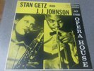 Stan Getz/J.J. Johnson At the Opera House deep groove heavy vinyl mono LP Verve