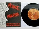 Menace - Final Vinyl UK 1979 Small Wonder Records 7