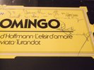 THE BEST OF DOMINGO dg lp   RARE HAND SIGNED  domingo placido