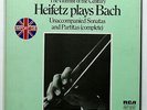 JASCHA HEIFETZ - JS BACH sonatas & partitas for violin solo RCA 3xLPs box EX